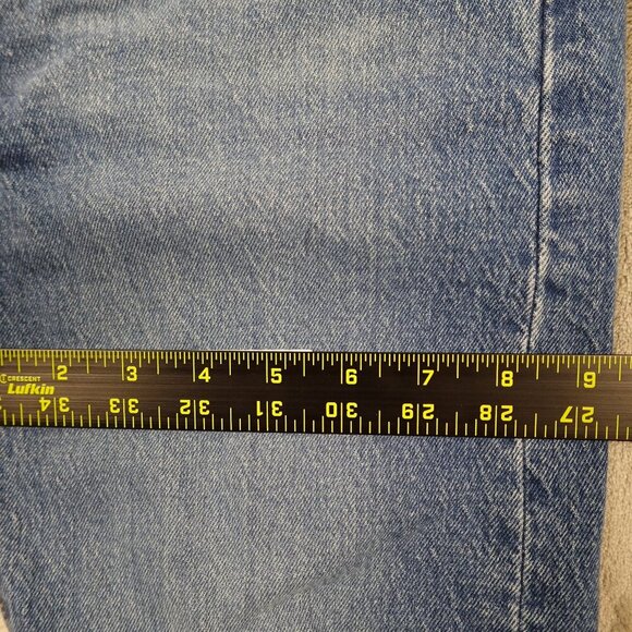 Levi's jeans 501 skinny women's 25 blue denim button fly red tab - Picture 7 of 15